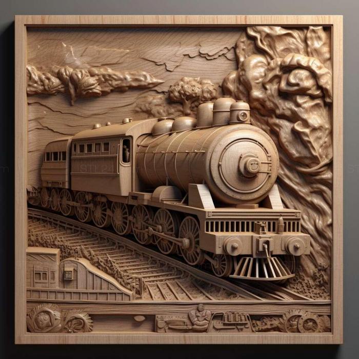 Games (A Train 8 1, GAMES_15253) 3D models for cnc